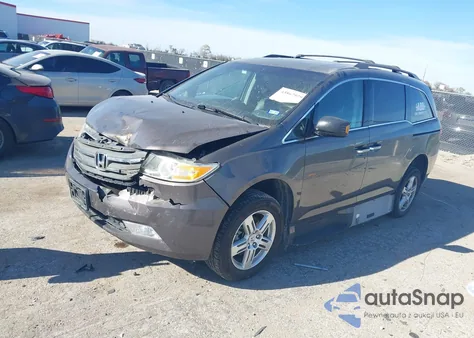 2012 Honda Odyssey Touring/Touring Elite из США, поврежденный, VIN 5FNRL5H9XCB031826